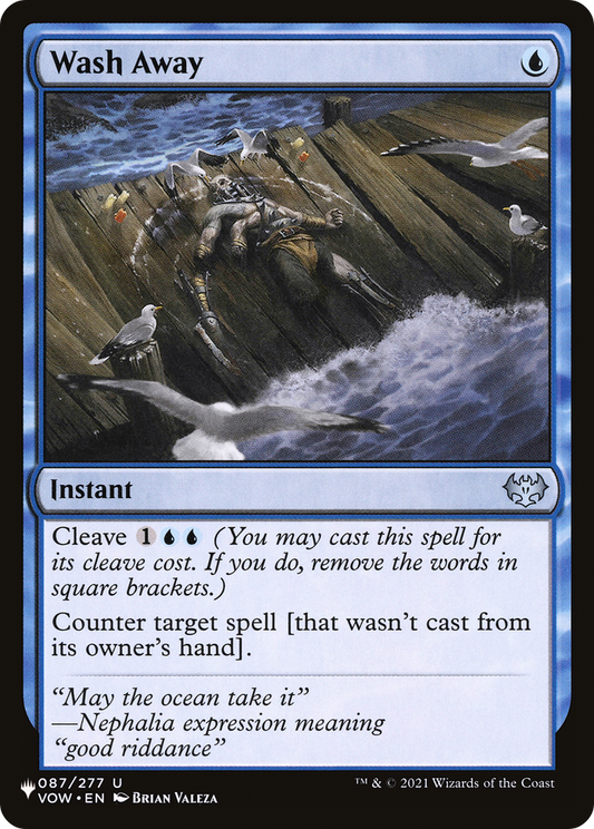 Wash Away (PLST) #VOW-87 [EN/N] s/o