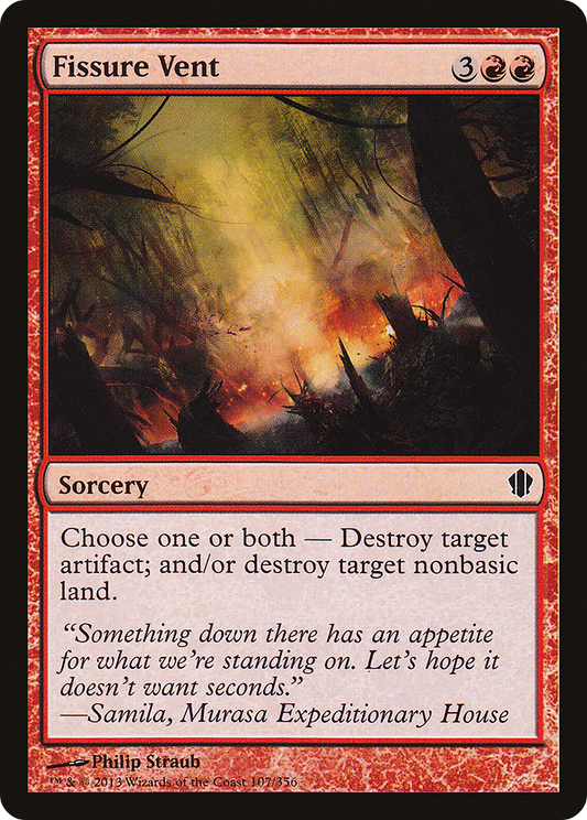 Fissure Vent (C13) #107 [EN/N]