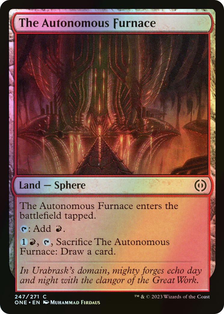 The Autonomous Furnace (ONE) #247 [EN/F]