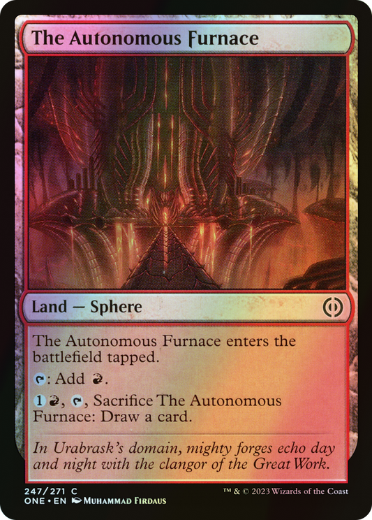 The Autonomous Furnace (ONE) #247 [EN/F]