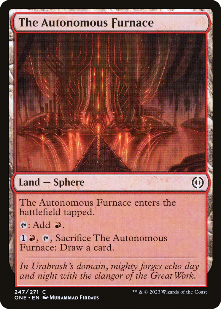 The Autonomous Furnace (ONE) #247 [EN/N]