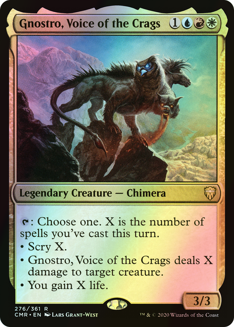 Gnostro, Voice of the Crags (CMR) #276 [EN/F]