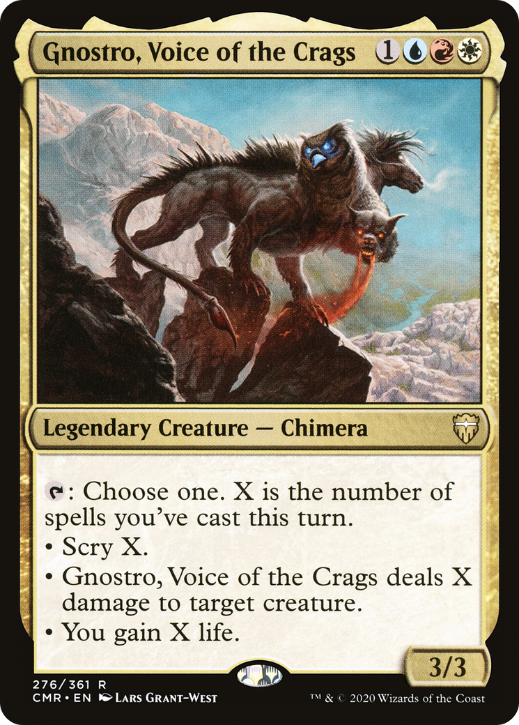 Gnostro, Voice of the Crags (CMR) #276 [EN/N]
