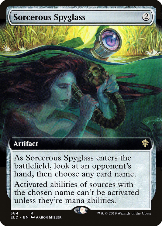 Sorcerous Spyglass (ELD) #384 [EN/N]