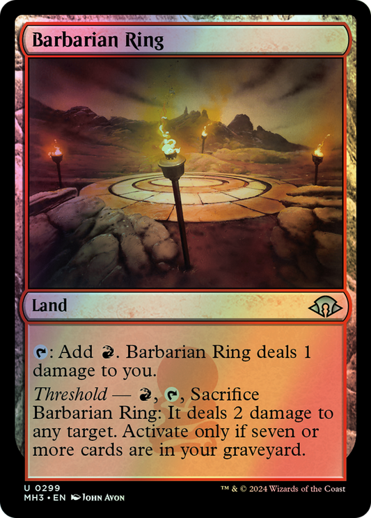 Barbarian Ring (MH3) #299 [EN/F]