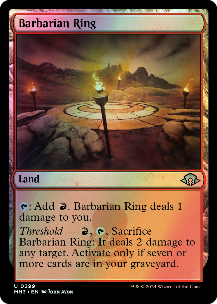 Barbarian Ring (MH3) #299 [EN/F]