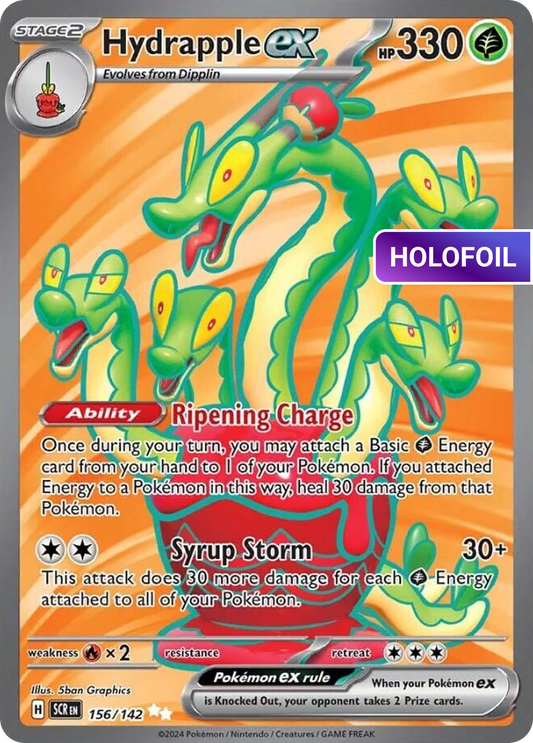 Hydrapple ex (SCR) #156 [EN/H] s/o