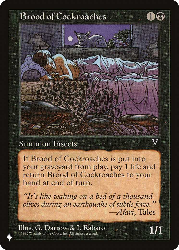 Brood of Cockroaches (PLST) #VIS-53 [EN/N]