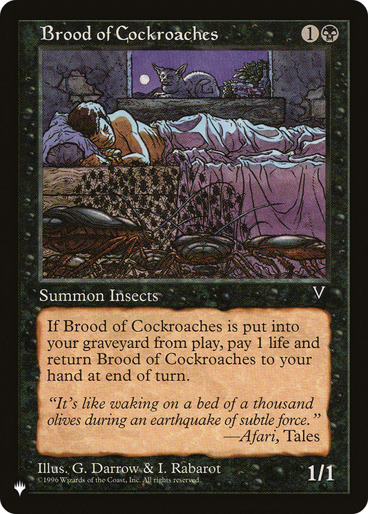 Brood of Cockroaches (PLST) #VIS-53 [EN/N]