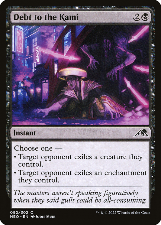 Debt to the Kami (NEO) #92 [EN/N] s/o