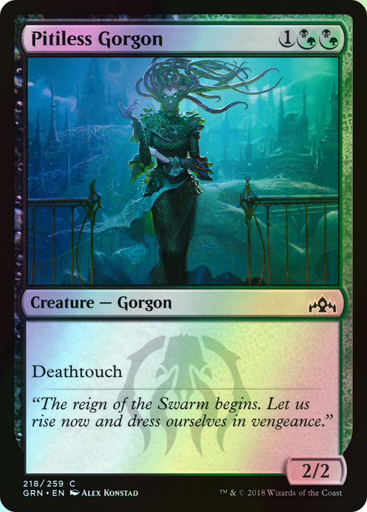 Pitiless Gorgon (GRN) #218 [EN/F]