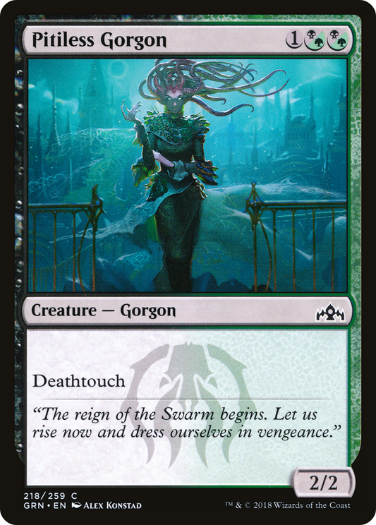 Pitiless Gorgon (GRN) #218 [EN/N]