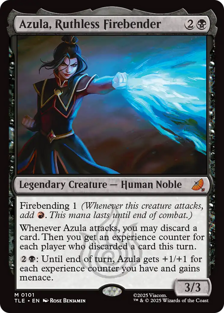 Azula, Ruthless Firebender (TLE) #101 [EN/N] s/o