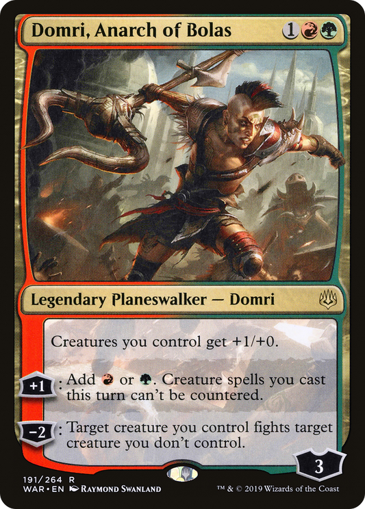 Domri, Anarch of Bolas (WAR) #191 [EN/N] s/o