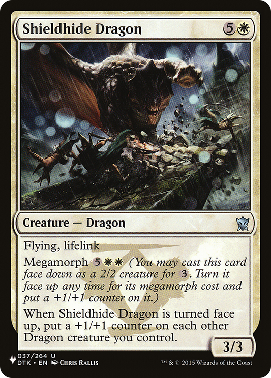 Shieldhide Dragon (PLST) #DTK-37 [EN/N]