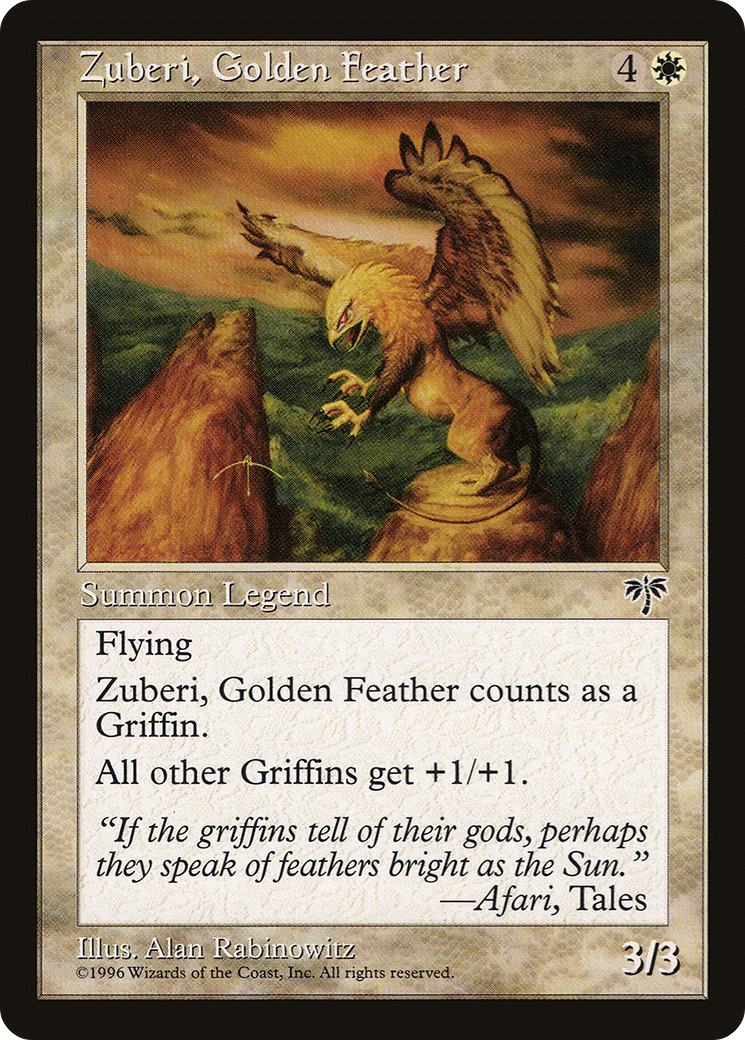 Zuberi, Golden Feather (MIR) #51 [EN/N]
