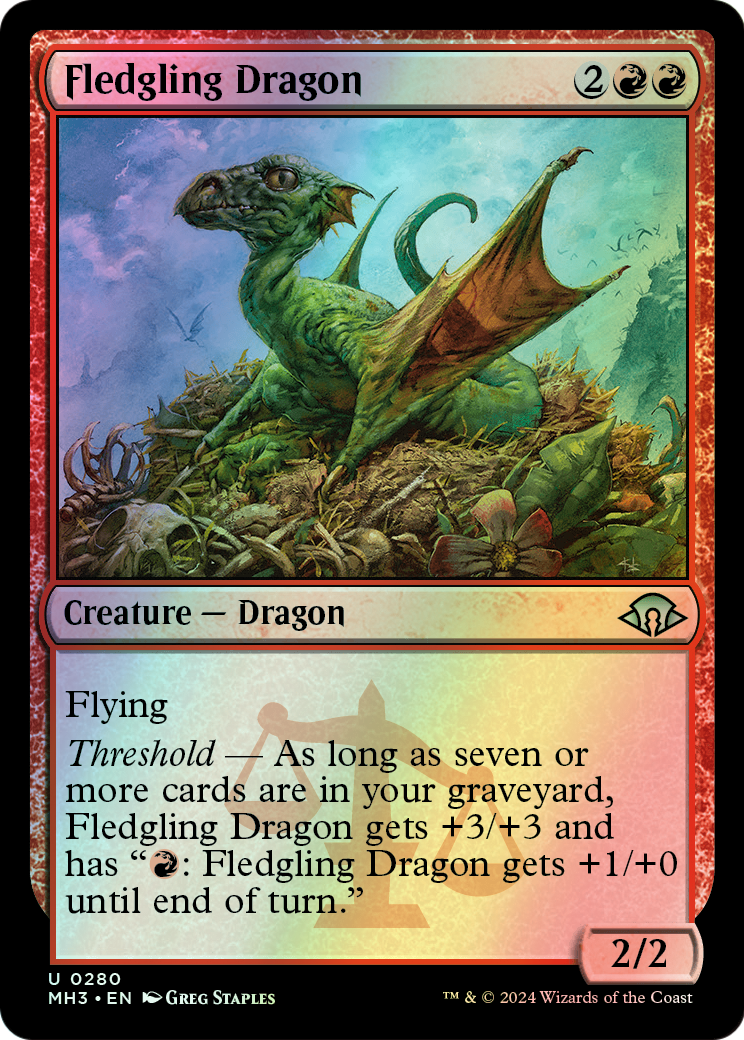 Fledgling Dragon (MH3) #280 [EN/F]