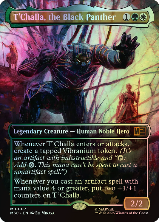 T'Challa, the Black Panther (MSC) #7 [EN/F] s/o
