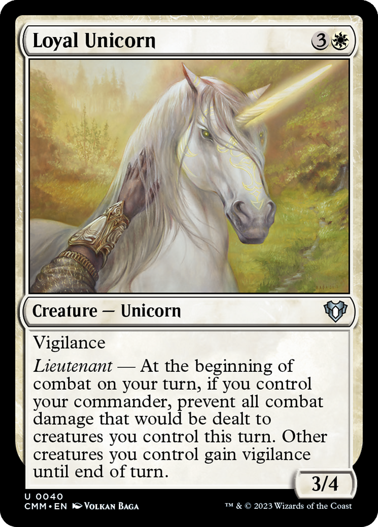 Loyal Unicorn (CMM) #40 [EN/N]