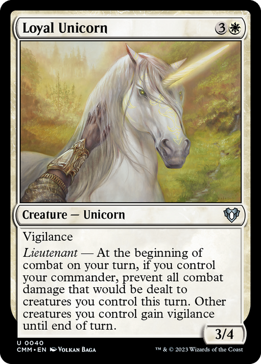 Loyal Unicorn (CMM) #40 [EN/N] s/o