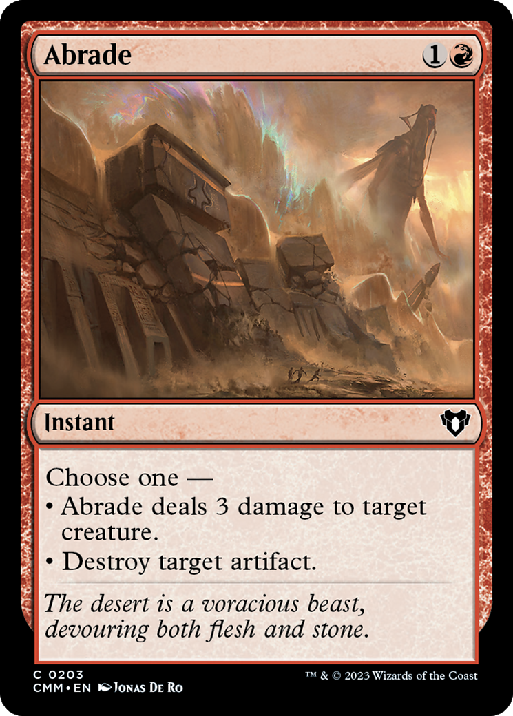 Abrade (CMM) #203 [EN/N] s/o