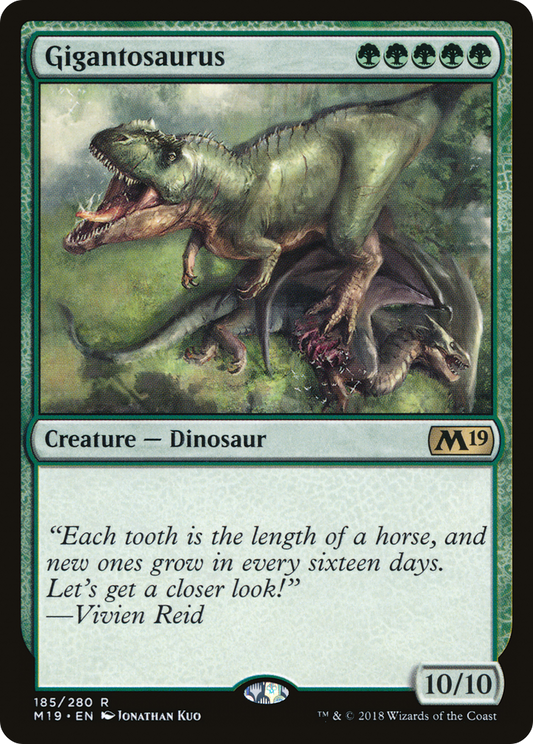 Gigantosaurus (M19) #185 [EN/N] s/o