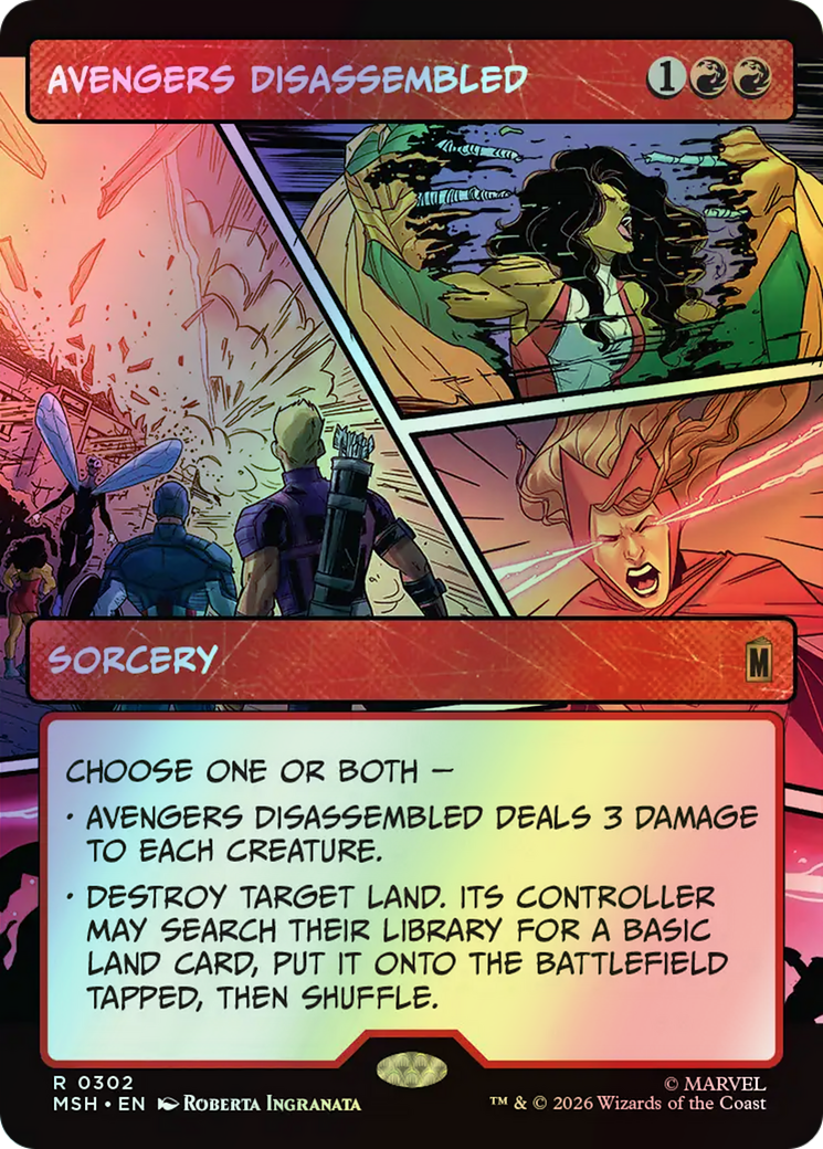 Avengers Disassembled (MSH) #302 [EN/F]