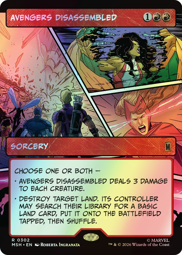 Avengers Disassembled (MSH) #302 [EN/F] s/o