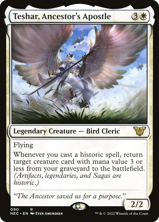 Teshar, Ancestor's Apostle (NEC) #90 [EN/N] s/o