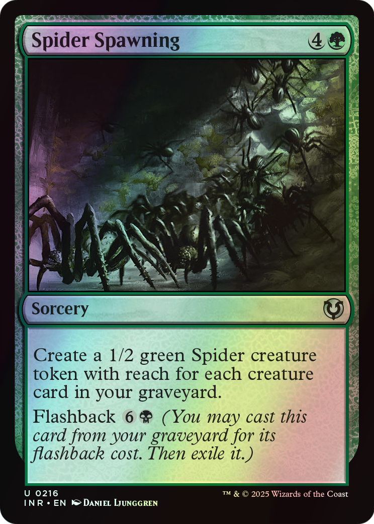 Spider Spawning (INR) #216 [EN/F]