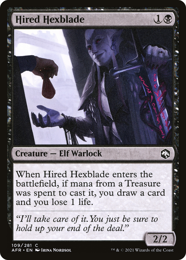 Hired Hexblade (AFR) #109 [EN/N]