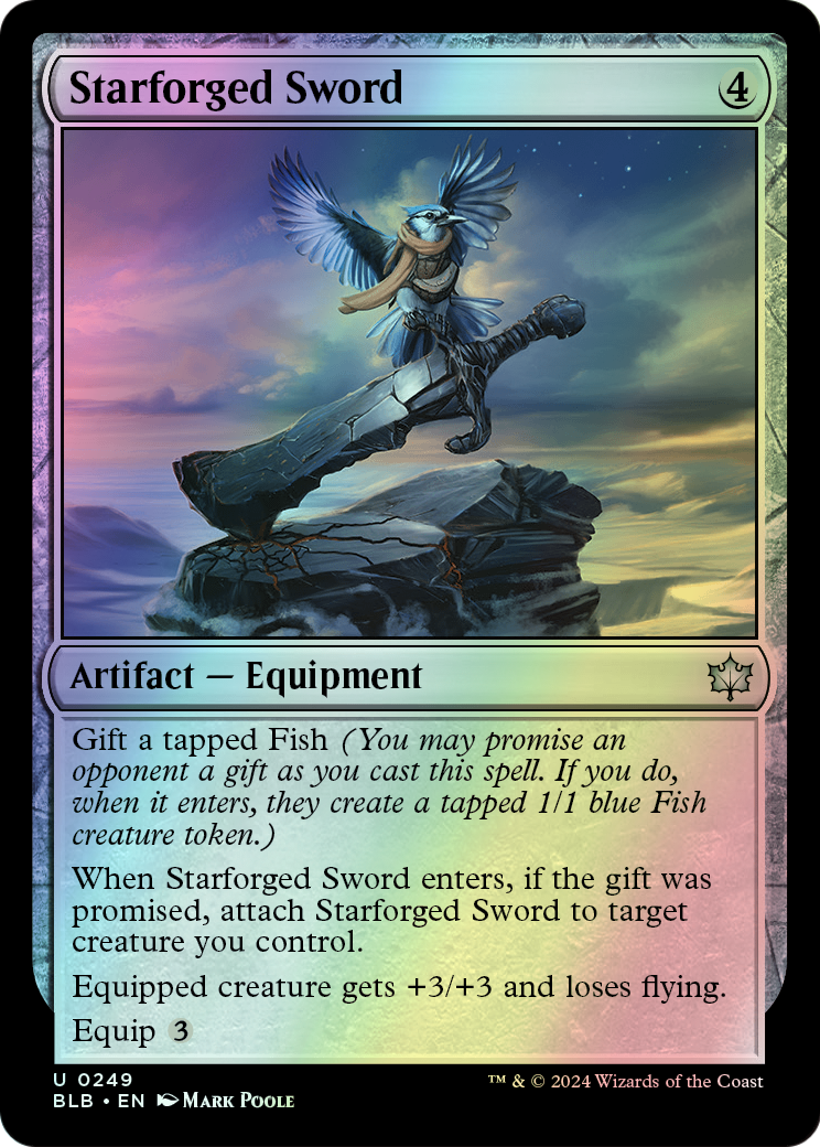 Starforged Sword (BLB) #249 [EN/F] s/o
