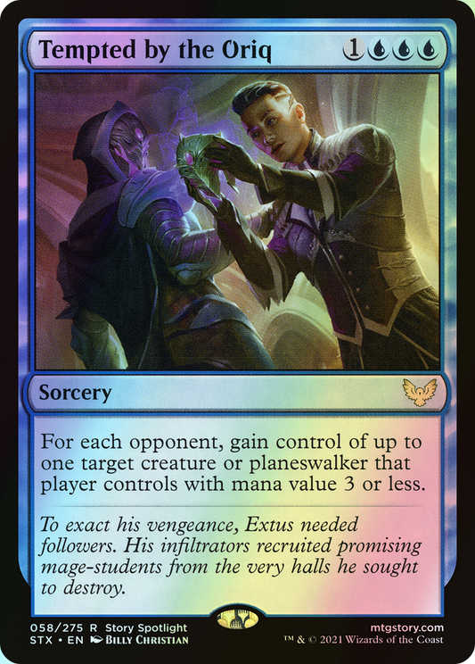 Tempted by the Oriq (STX) #58 [EN/F] s/o