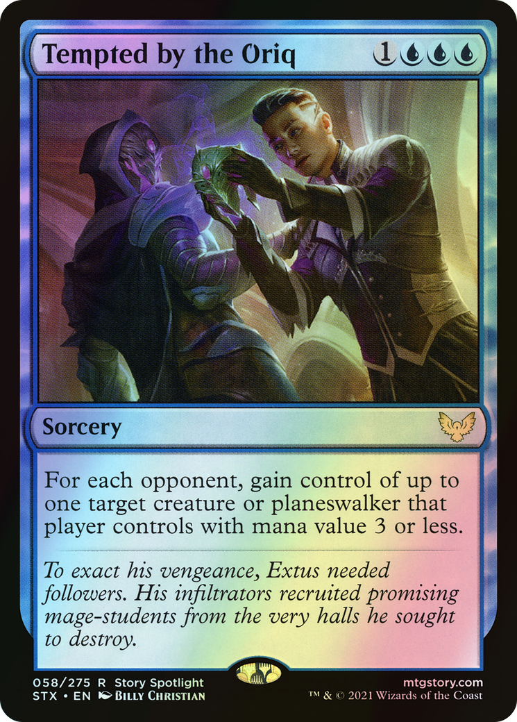 Tempted by the Oriq (STX) #58 [EN/F] s/o
