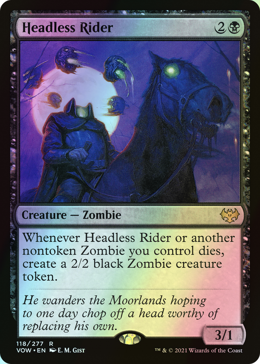 Headless Rider (VOW) #118 [EN/F] s/o