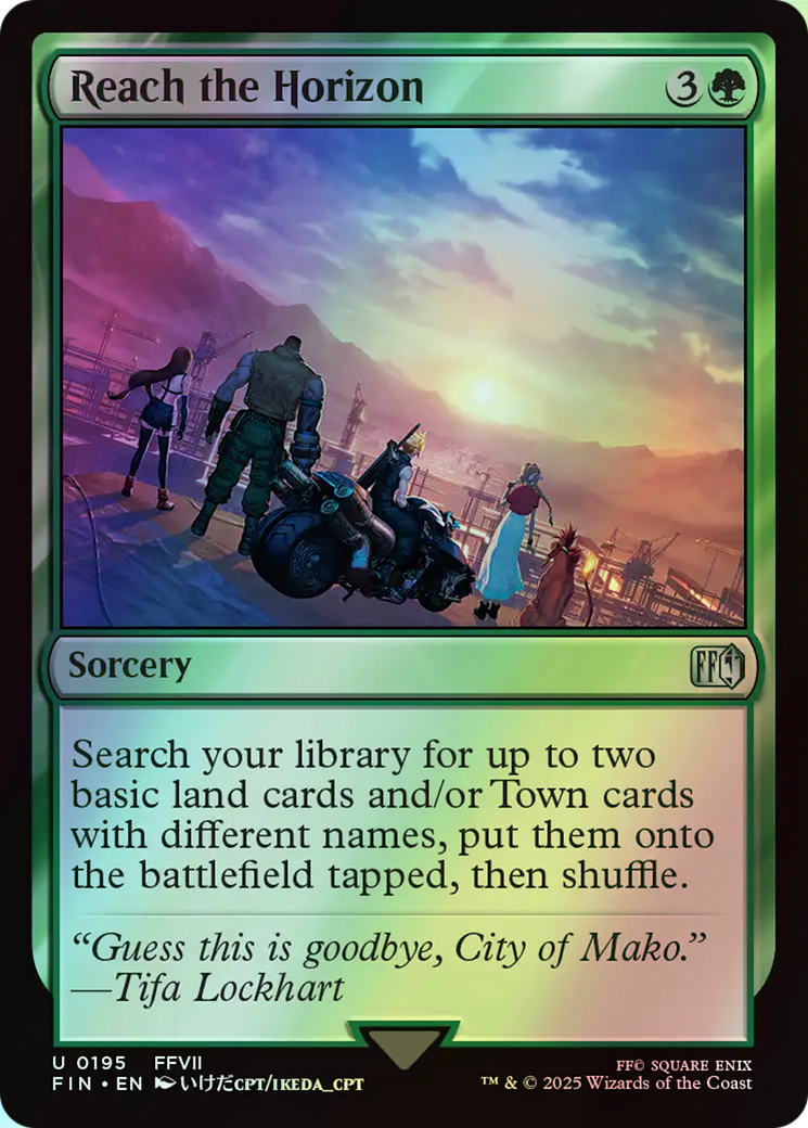 Reach the Horizon (FIN) #195 [EN/F] s/o