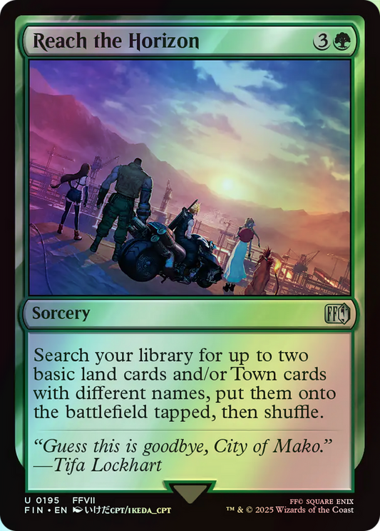 Reach the Horizon (FIN) #195 [EN/F] s/o