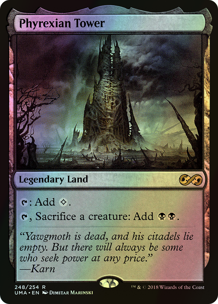 Phyrexian Tower (UMA) #248 [EN/F] s/o