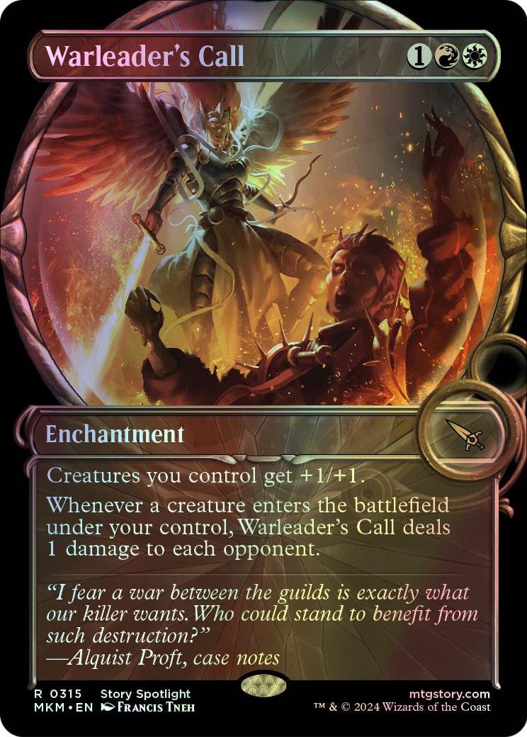Warleader's Call (MKM) #315 [EN/F] s/o
