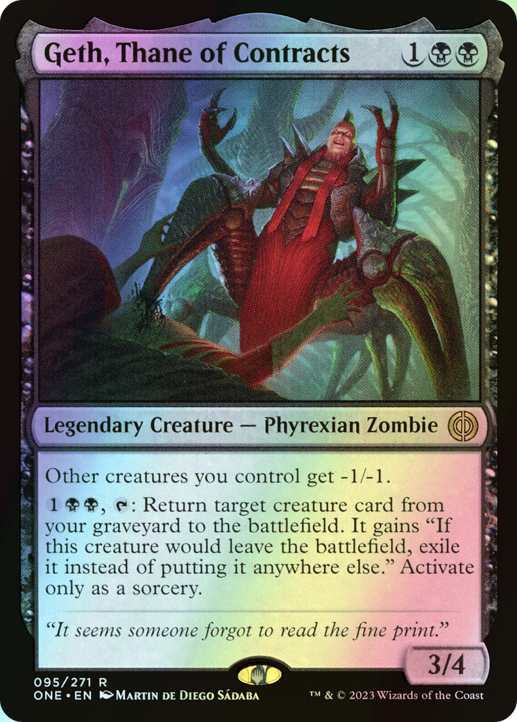 Geth, Thane of Contracts (ONE) #95 [EN/F]