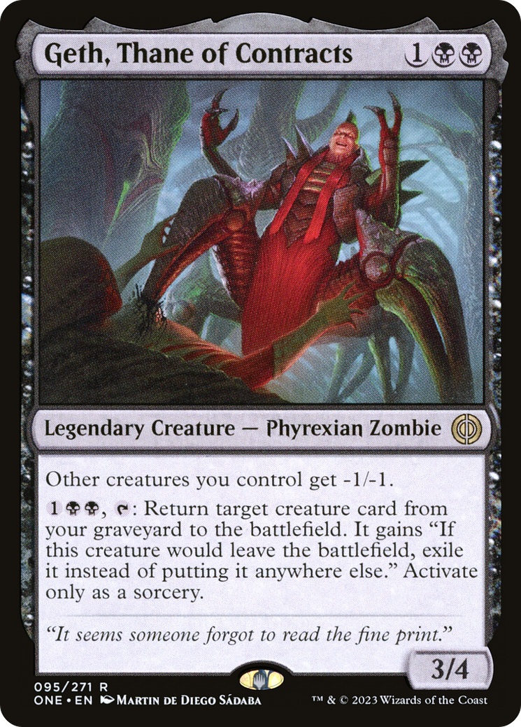 Geth, Thane of Contracts (ONE) #95 [EN/N]