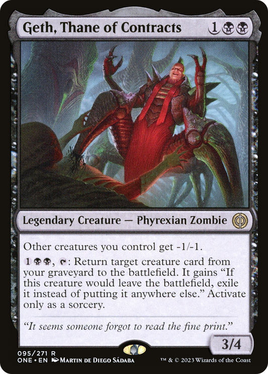 Geth, Thane of Contracts (ONE) #95 [EN/N]