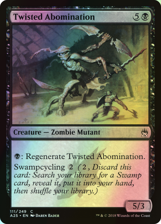 Twisted Abomination (A25) #111 [EN/F]