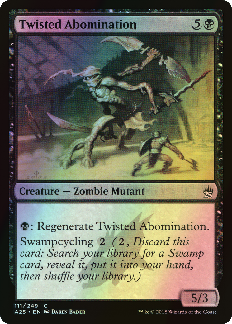 Twisted Abomination (A25) #111 [EN/F]