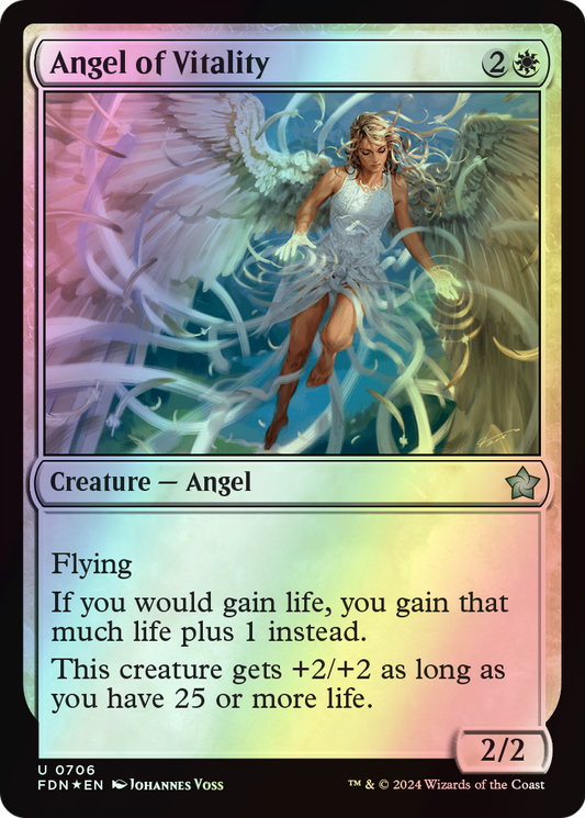 Angel of Vitality (FDN) #706 [EN/F] s/o