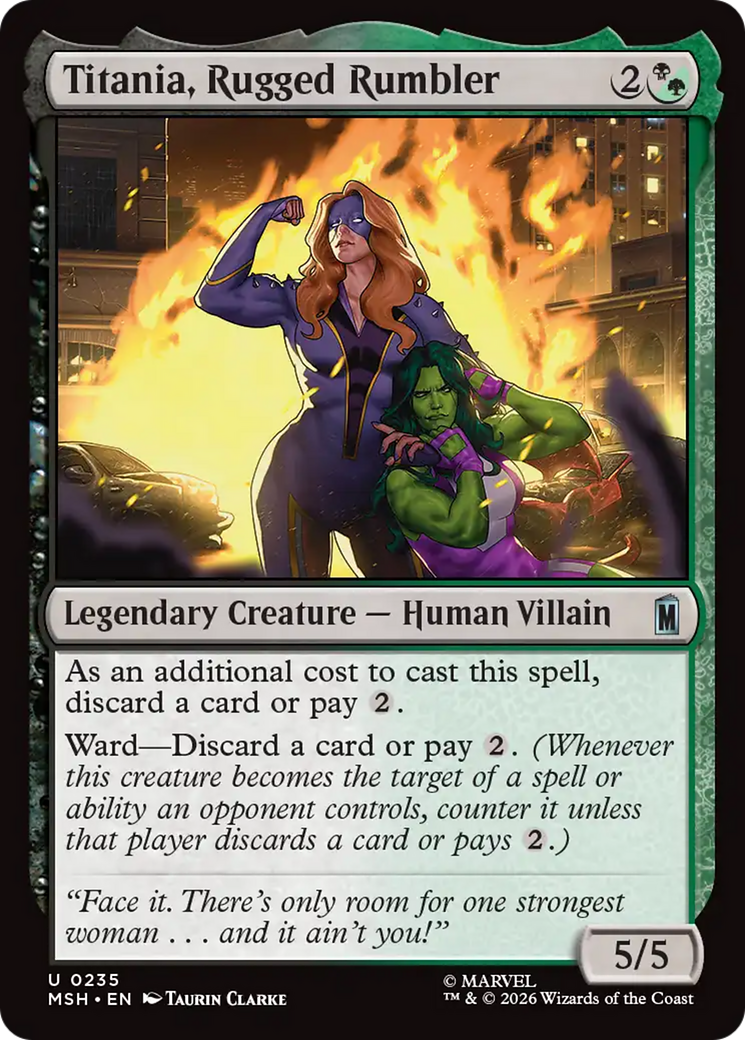 Titania, Rugged Rumbler (MSH) #235 [EN/N]