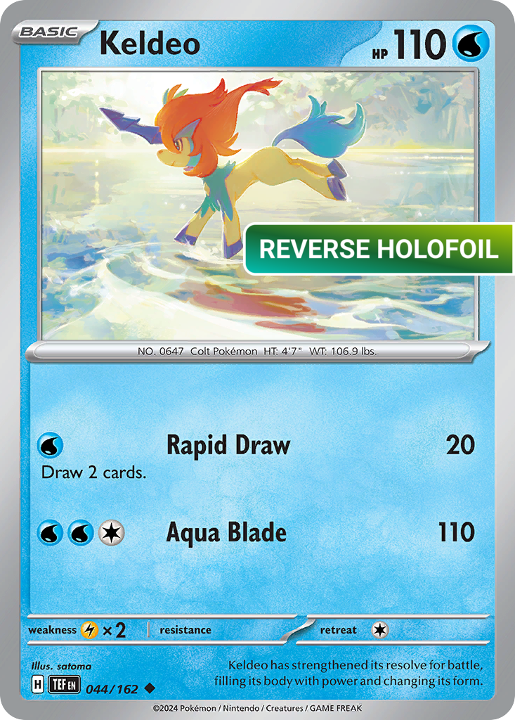 Keldeo (TEF) #44 [EN/R]