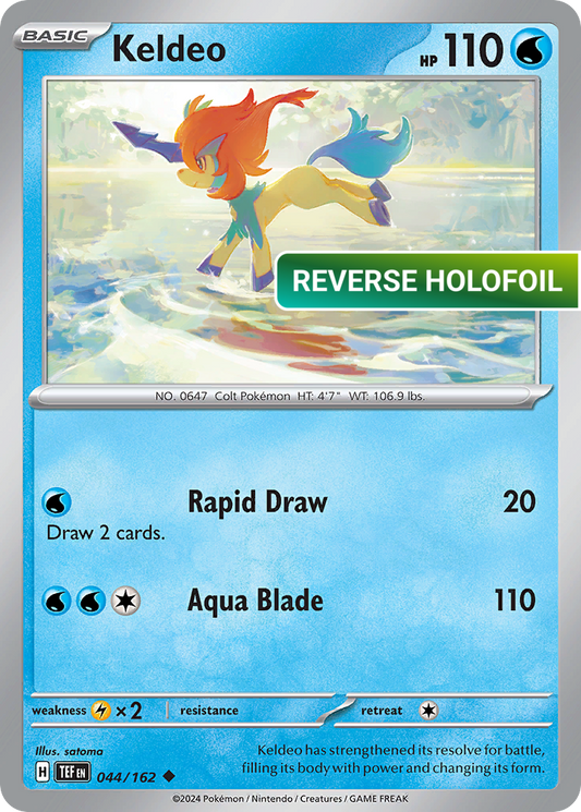 Keldeo (TEF) #44 [EN/R]