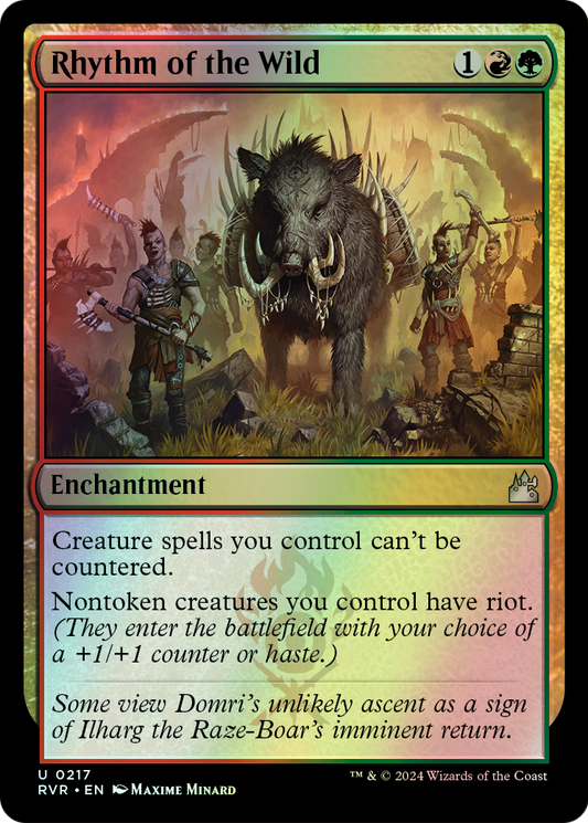 Rhythm of the Wild (RVR) #217 [EN/F] s/o