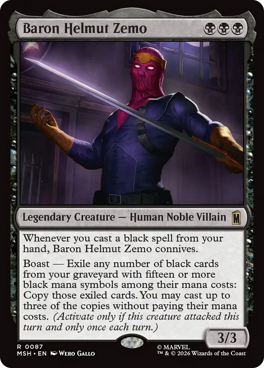 Baron Helmut Zemo (MSH) #87 [EN/N]